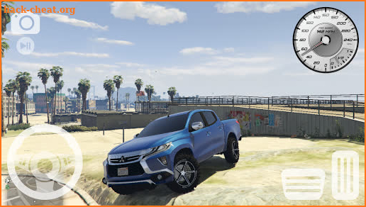 Mitsubishi L200 Triton Racing Driving Sport Game screenshot