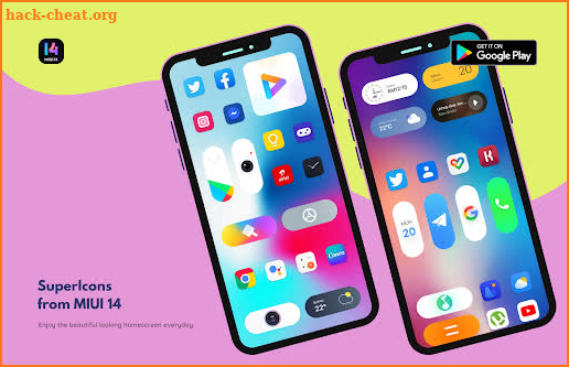 MiUi 14 Widgets + SuperIcons screenshot