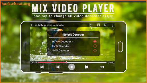 MIX Video Player - HD Video Player 2018 screenshot