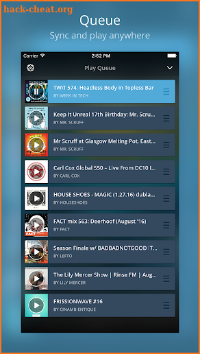 Mixcloud - Radio & DJ mixes screenshot