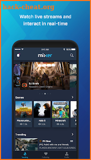 Mixer – Interactive Streaming screenshot