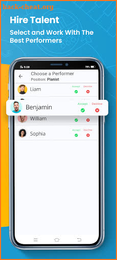 MixingBoard - Social Platform to Find Gigs/Talent screenshot