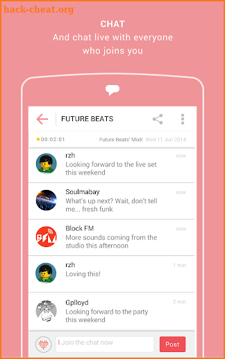 Mixlr - Social Live Audio screenshot