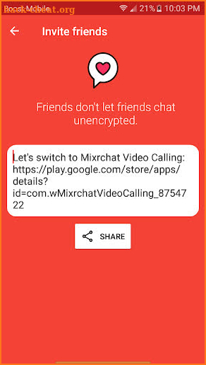 mixrchat video chat screenshot