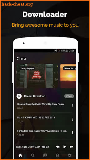 Mixtapes Music - Music Downloader screenshot