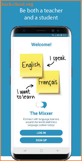 Mixxer Language Exchange screenshot