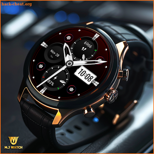 MJ165 Bold Hybrid Watch Face screenshot