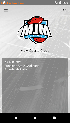 MJM Sports Group screenshot