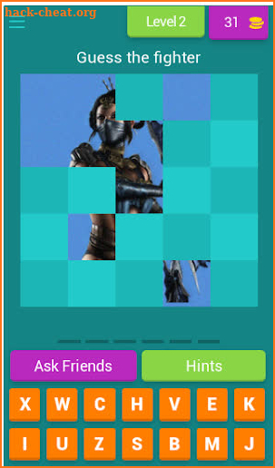 MK quiz screenshot