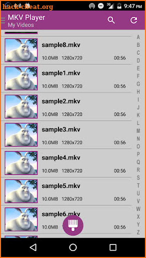 MKV Player screenshot