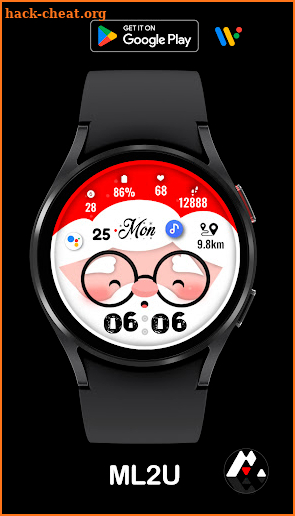 ML2U 138 Watch Face screenshot