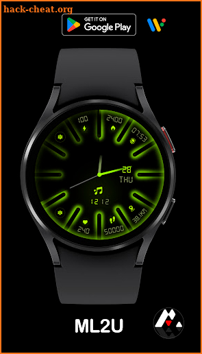 ML2U 153 Watch Face screenshot