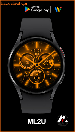 ML2U 164 Watch Face screenshot