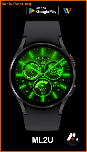 ML2U 164 Watch Face screenshot