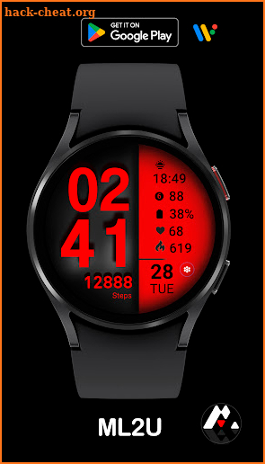 ML2U 182 Watch Face screenshot