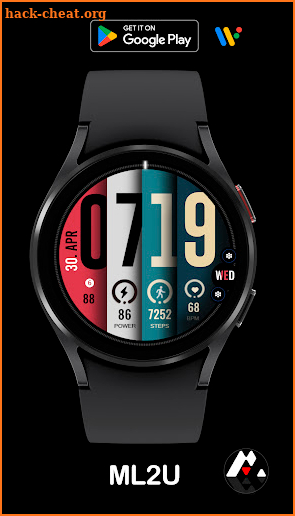 ML2U 185 Watch Face screenshot