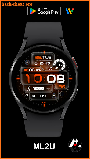 ML2U 216 Watch Face screenshot