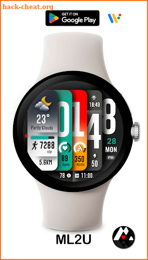 ML2U 250 Watch Face screenshot