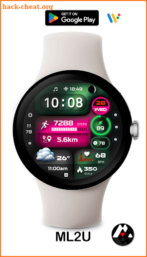 ML2U 255 Watch Face screenshot
