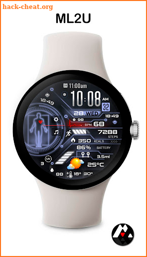 ML2U 259 Watch Face screenshot