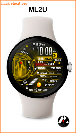 ML2U 259 Watch Face screenshot