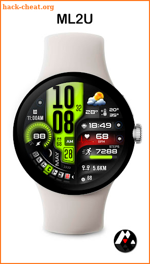 ML2U 260 Watch Face screenshot