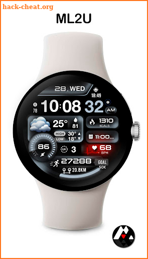 ML2U 261 Watch Face screenshot