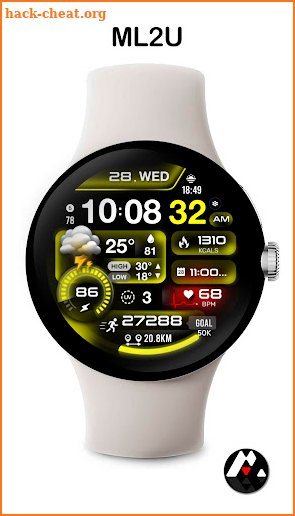 ML2U 261 Watch Face screenshot