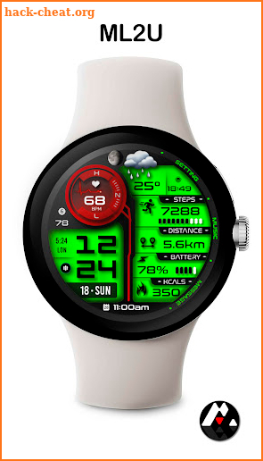 ML2U 263 Watch Face screenshot