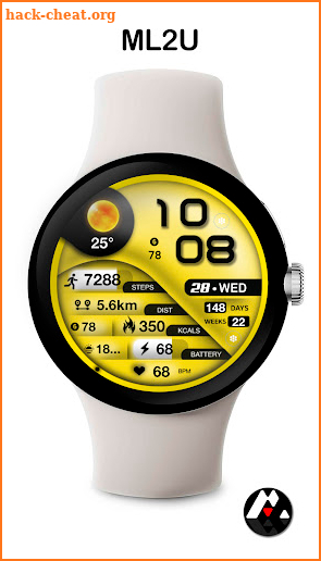 ML2U 265 Watch Face screenshot