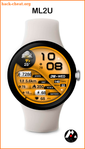 ML2U 265 Watch Face screenshot