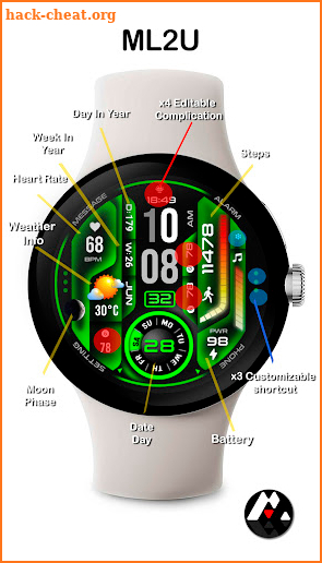 ML2U 276 Watch Face screenshot