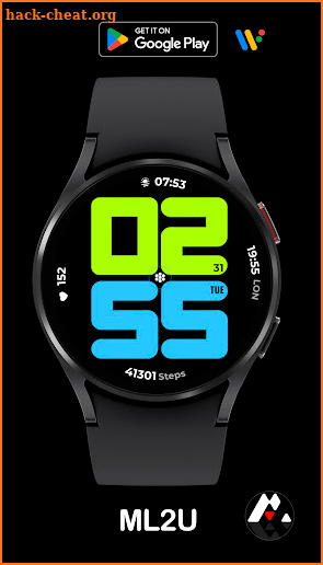 ML2U 405 Watch Face screenshot