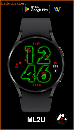 ML2U 513 Watch Face screenshot