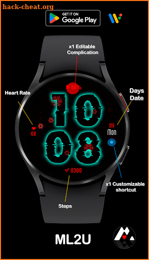 ML2U 513 Watch Face screenshot