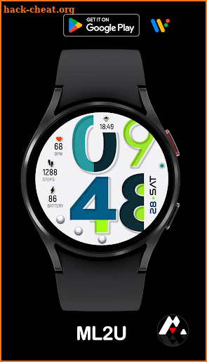 ML2U 514 Watch Face screenshot