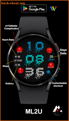 ML2U 515 Watch Face screenshot