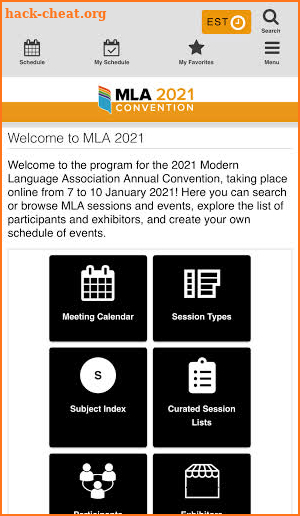 MLA 2021 screenshot