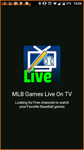 MLB Games Live on TV - Free screenshot