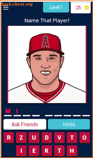 MLB Player Quiz screenshot
