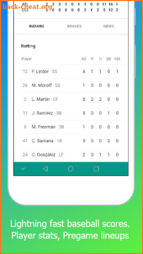 MLB Standings - Baseball Live Score App screenshot