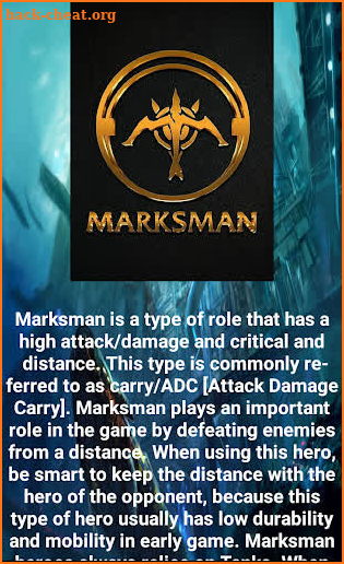 MLBB Marksman Heroes Guide screenshot