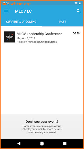 MLCV Leadership Conference screenshot