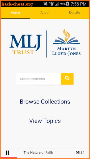 MLJ Sermons App: Stream + Download screenshot