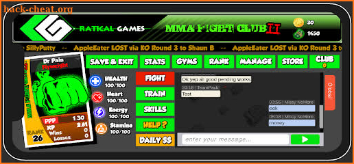 MMA Fight Club 2 screenshot