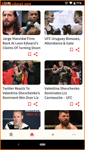 MMA News - The Choke screenshot