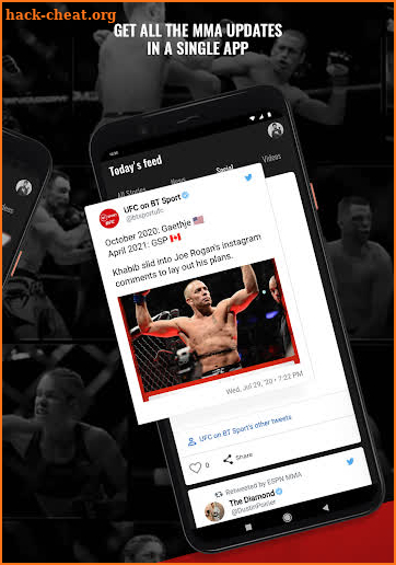 MMA Octagon: UFC & MMA news, memes & latest videos screenshot