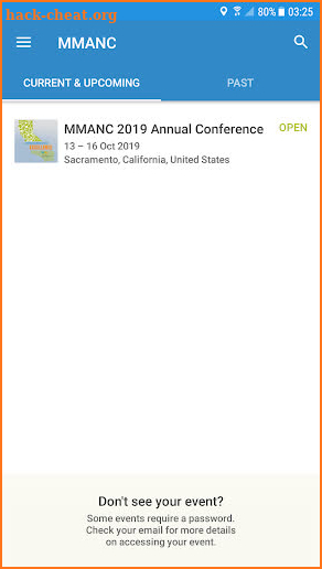 MMANC Conference screenshot