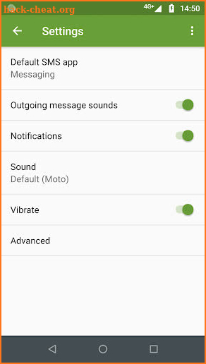 MMGuardian Messaging App screenshot