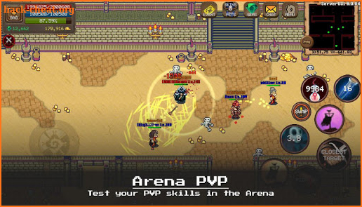 MMORPG Laurum Online - RPG - Pixel MMO - PVP screenshot